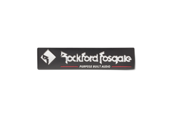  POP-BADGE / Rockford Fosgate Flexible Adhesive Badge